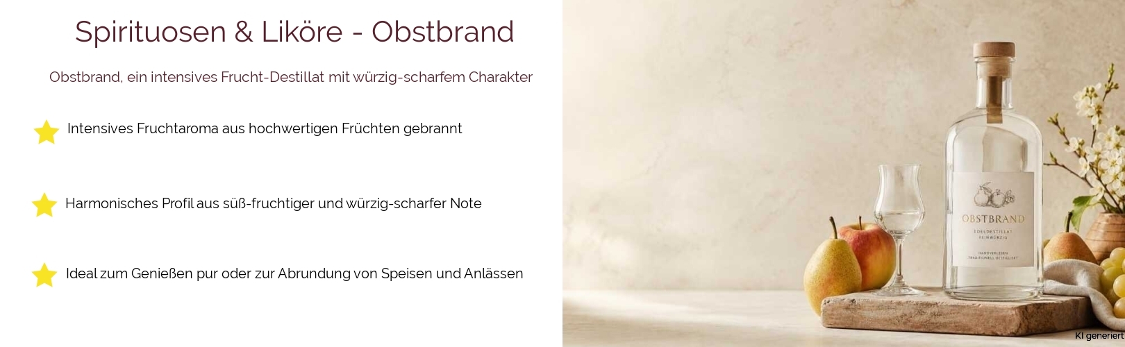 Spirituosen & Liköre / Obstbrand
