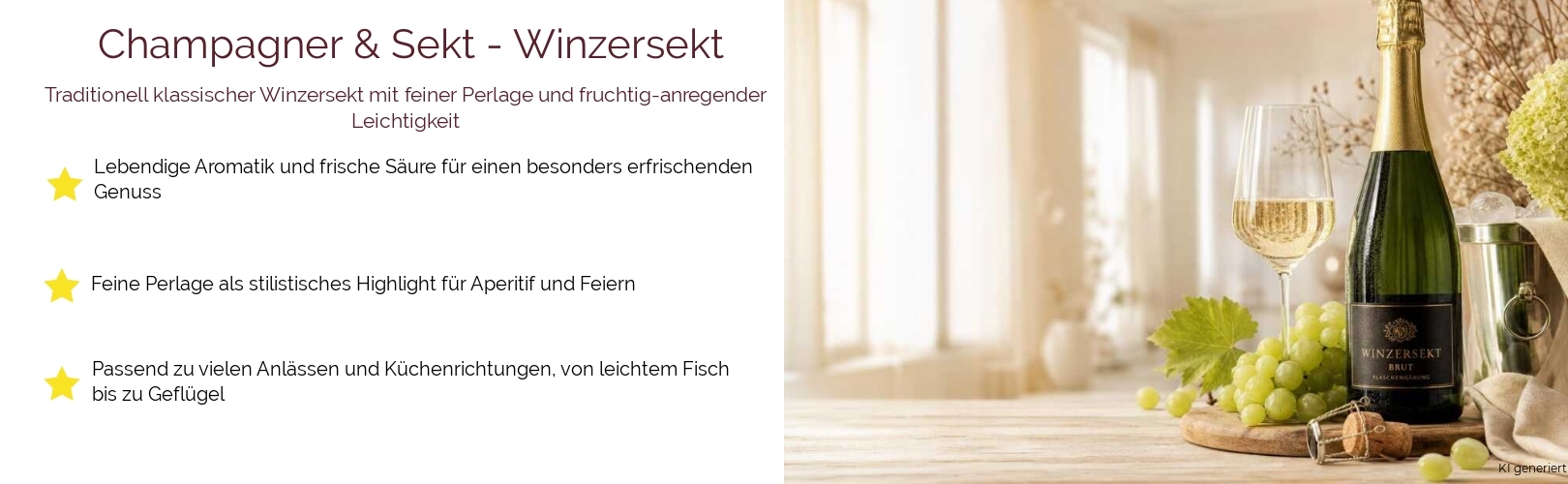 Champagner & Sekt / Sekt / Winzersekt
