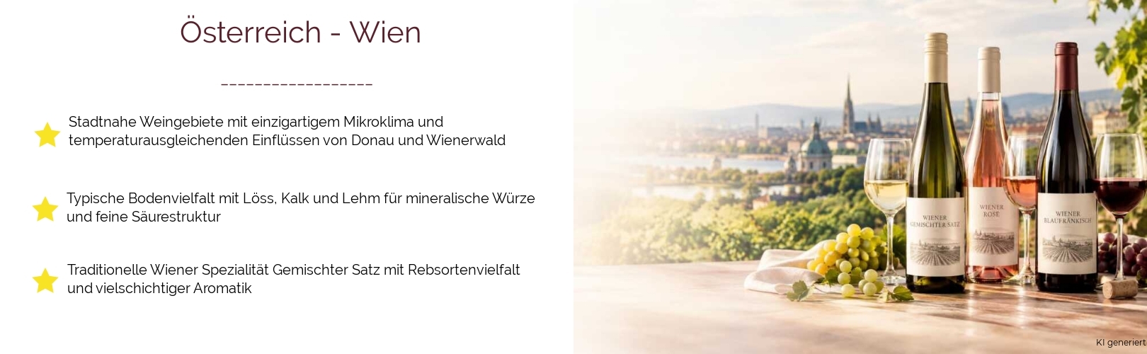 Wein & Spirituosen - aus Österreich
			in der Region
			Wien