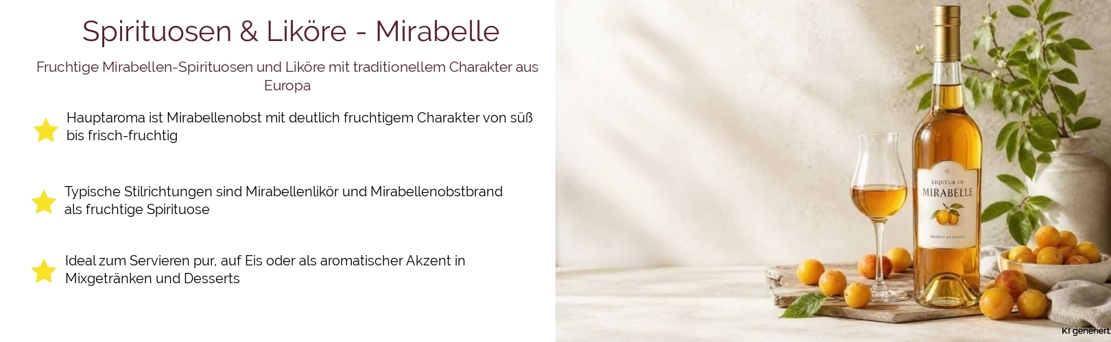 Spirituosen & Liköre / Liköre / Mirabelle