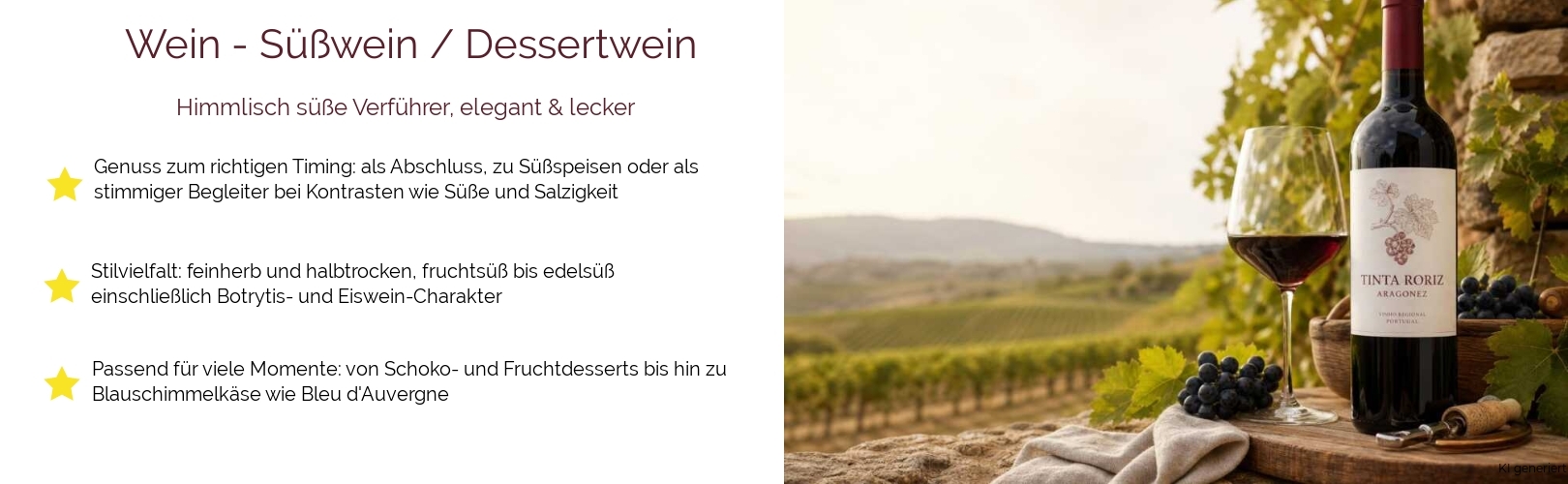 Wein / Süßwein / Dessertwein