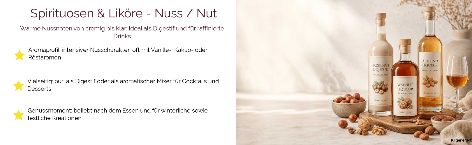 Spirituosen & Liköre / Liköre / Nuss / Nut