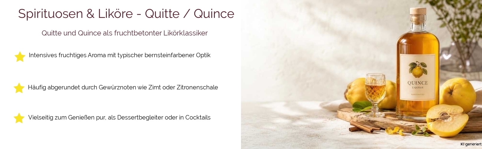 Spirituosen & Liköre / Liköre / Quitte / Quince