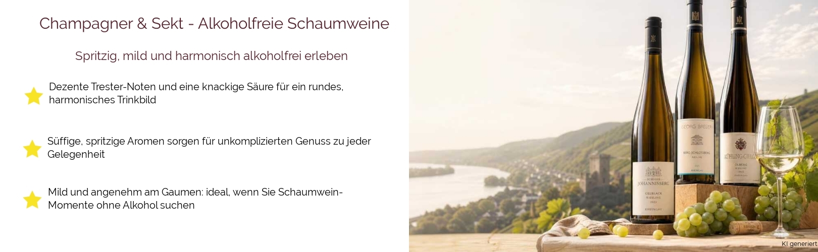 Champagner & Sekt / Alkoholfreie Schaumweine