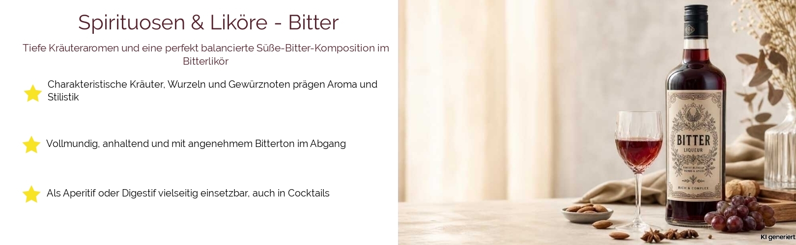 Spirituosen & Liköre / Liköre / Bitter
