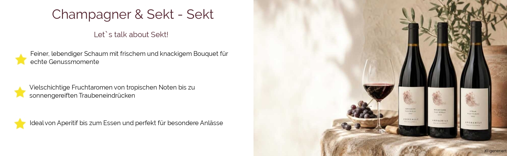 Champagner & Sekt / Sekt