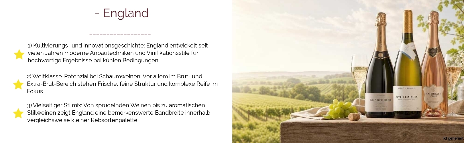 Wein & Spirituosen - aus England