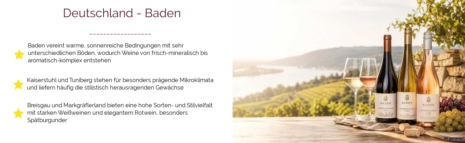 Wein & Spirituosen - aus Deutschland
			in der Region
			Baden