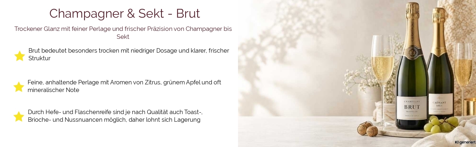 Champagner & Sekt / Crémant / Brut