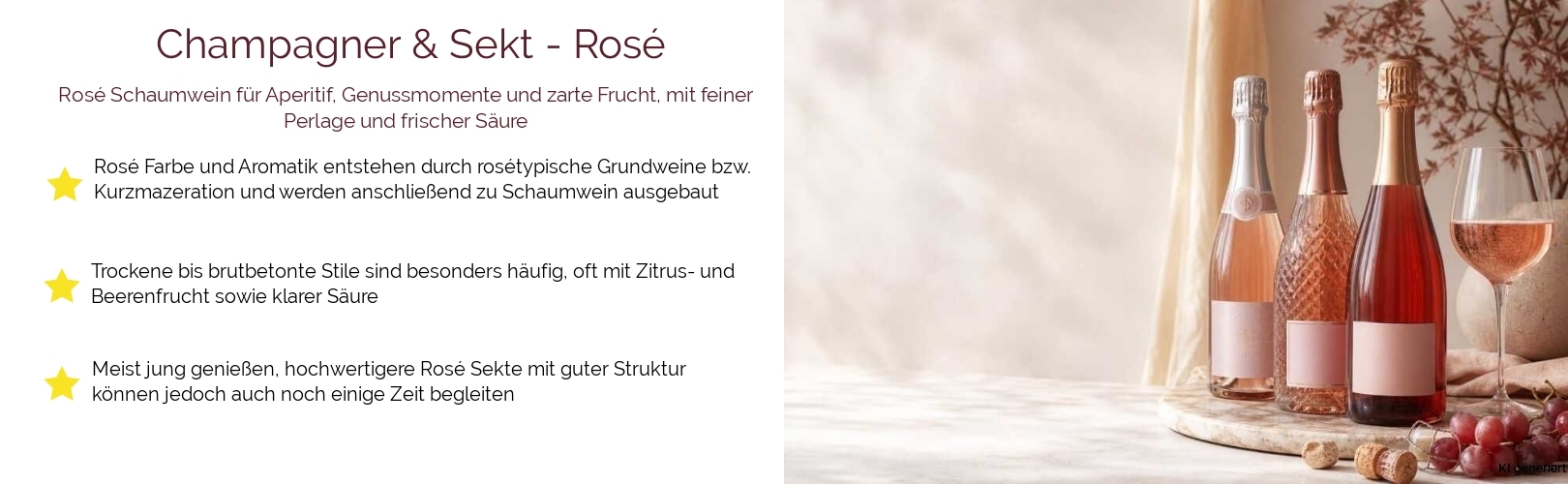 Champagner & Sekt / Cava / Rosé