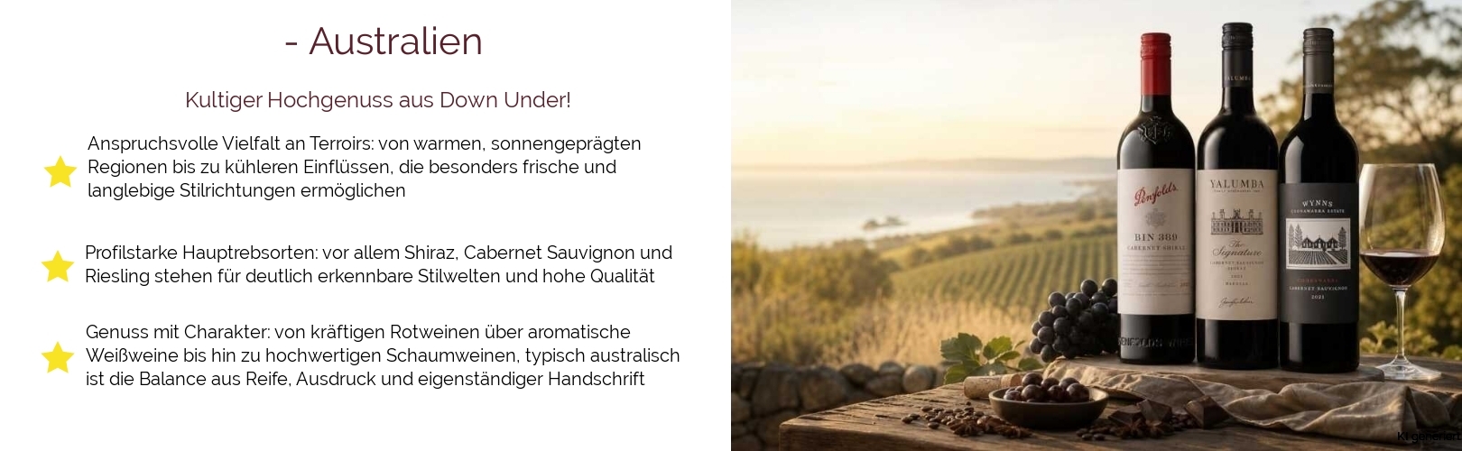 Wein & Spirituosen - aus Australien