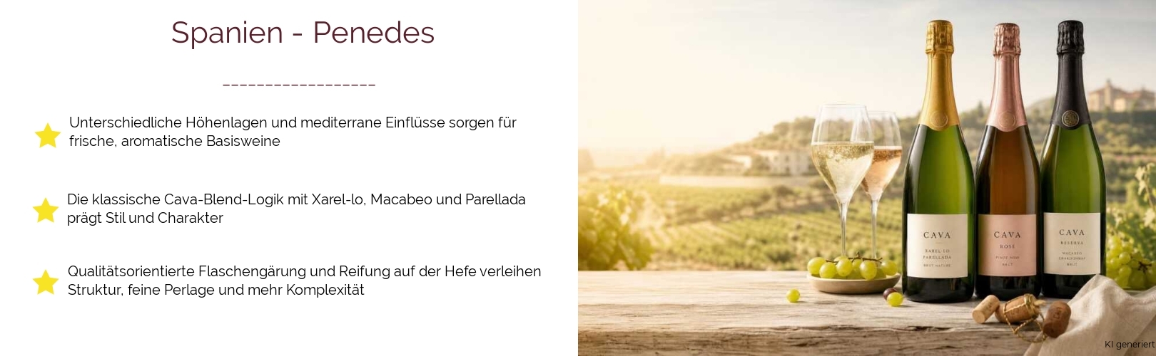 Wein & Spirituosen - aus Spanien
			in der Region
			Penedes