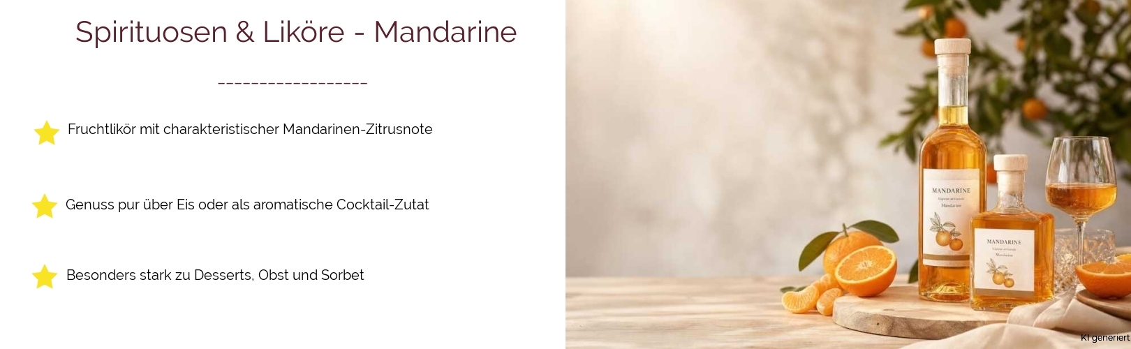 Spirituosen & Liköre / Liköre / Mandarine