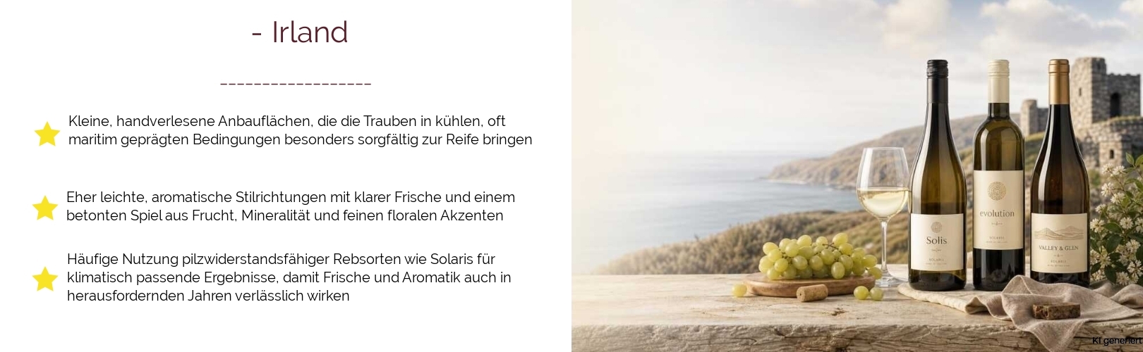 Wein & Spirituosen - aus Irland
