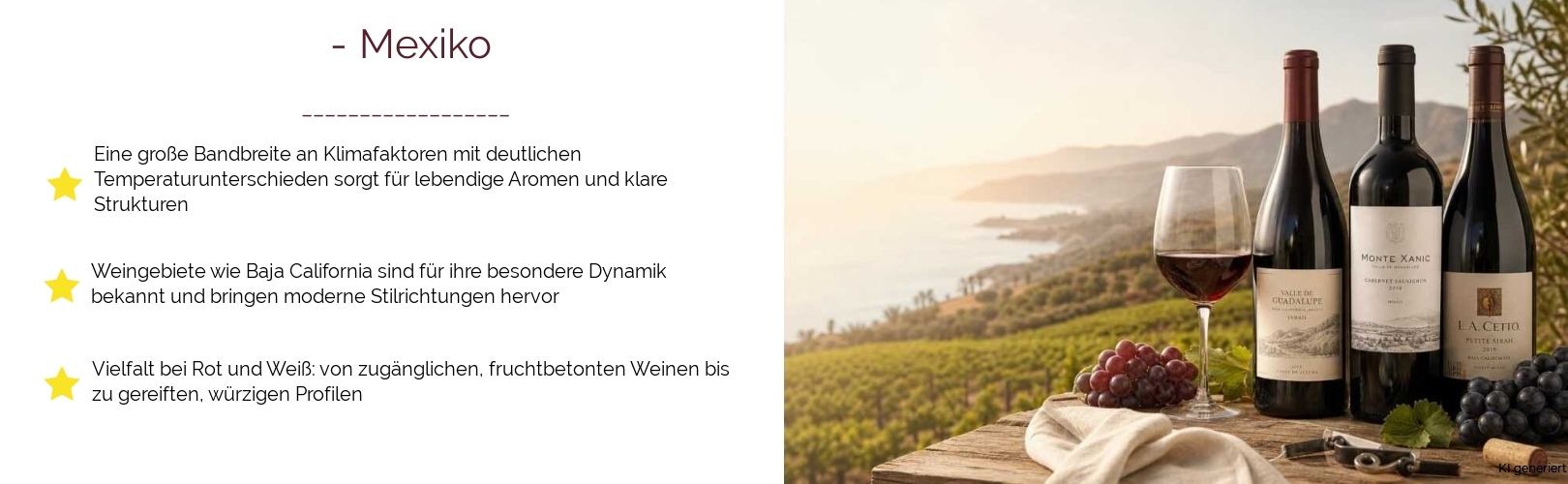 Wein & Spirituosen - aus Mexiko