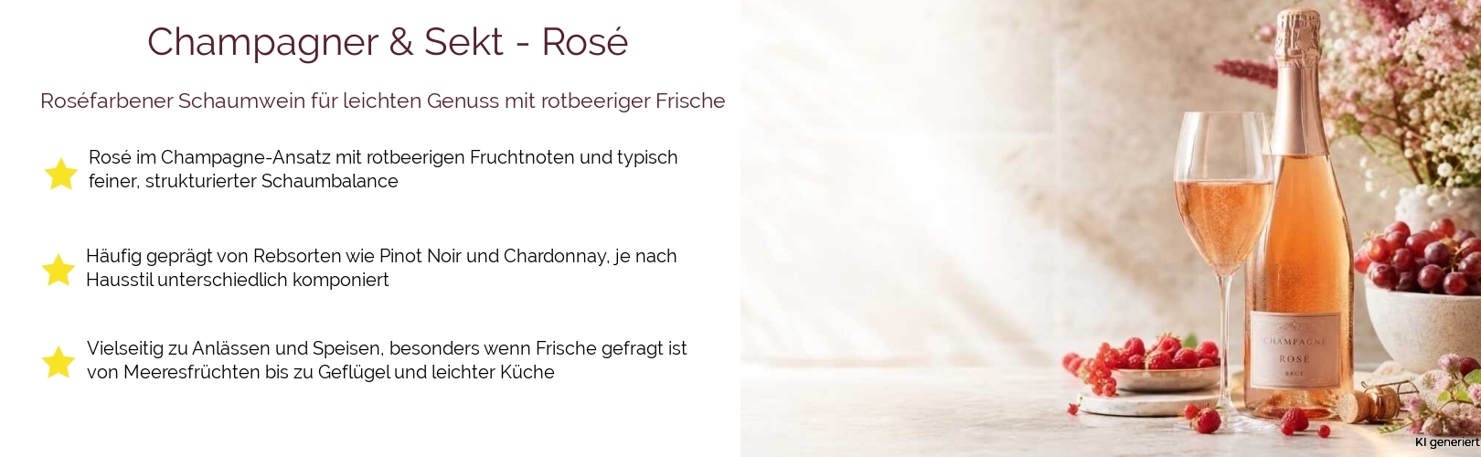 Champagner & Sekt / Sekt / Rosé