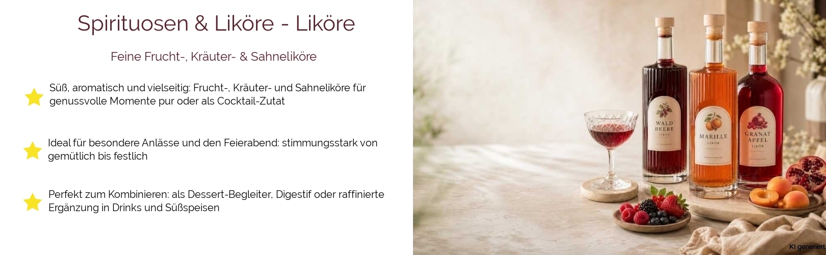 Spirituosen & Liköre / Liköre