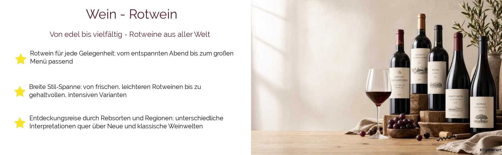 Wein / Rotwein