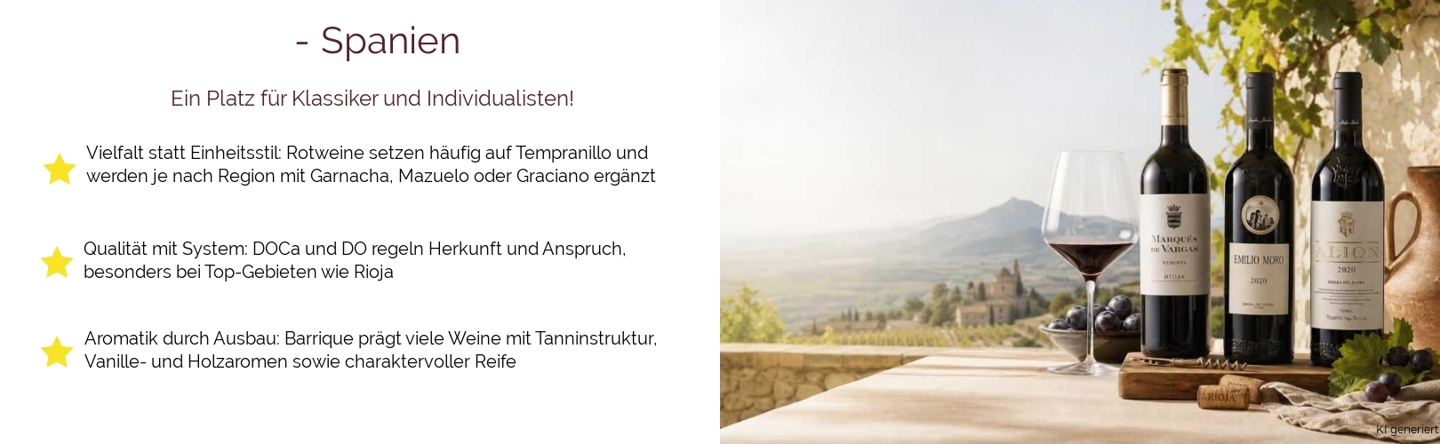 Wein & Spirituosen - aus Spanien