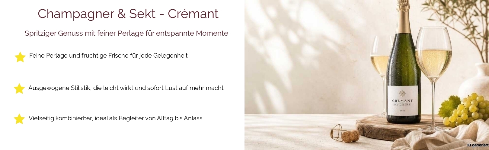 Champagner & Sekt / Crémant