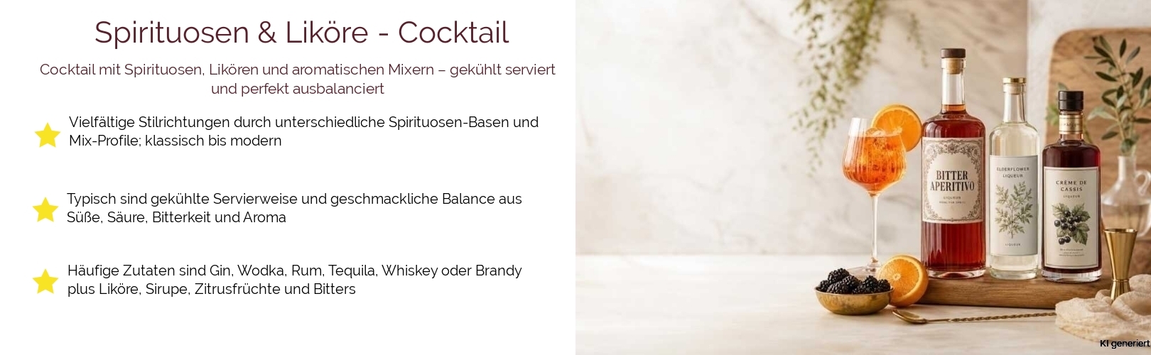 Spirituosen & Liköre / Liköre / Cocktail