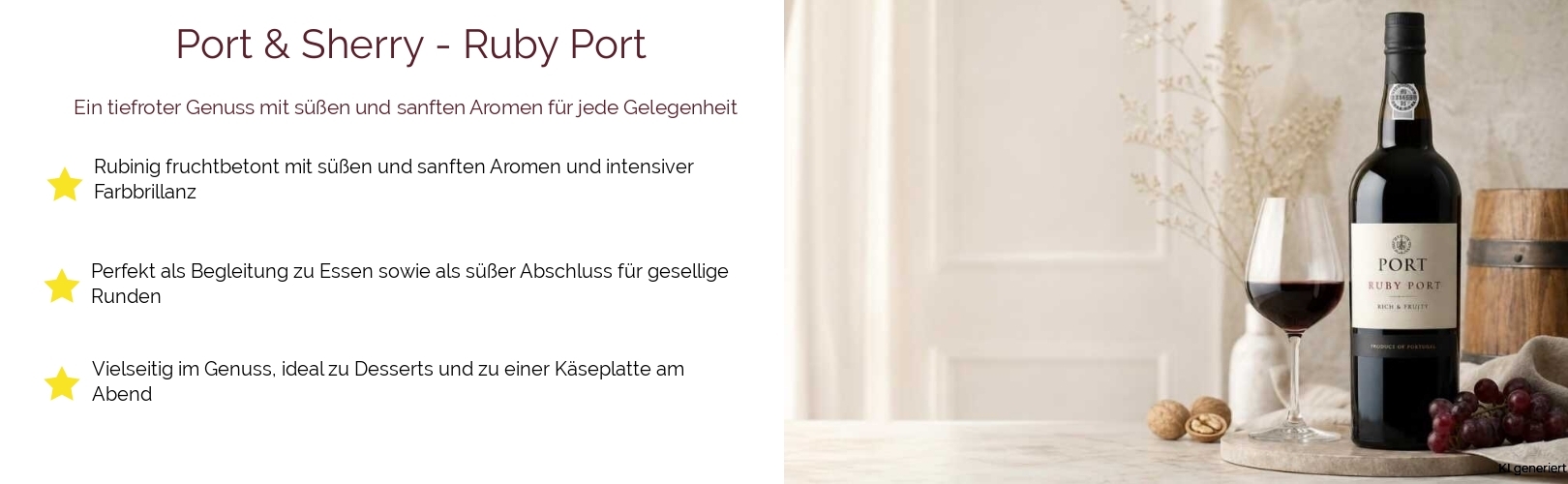 Port & Sherry / Ruby Port