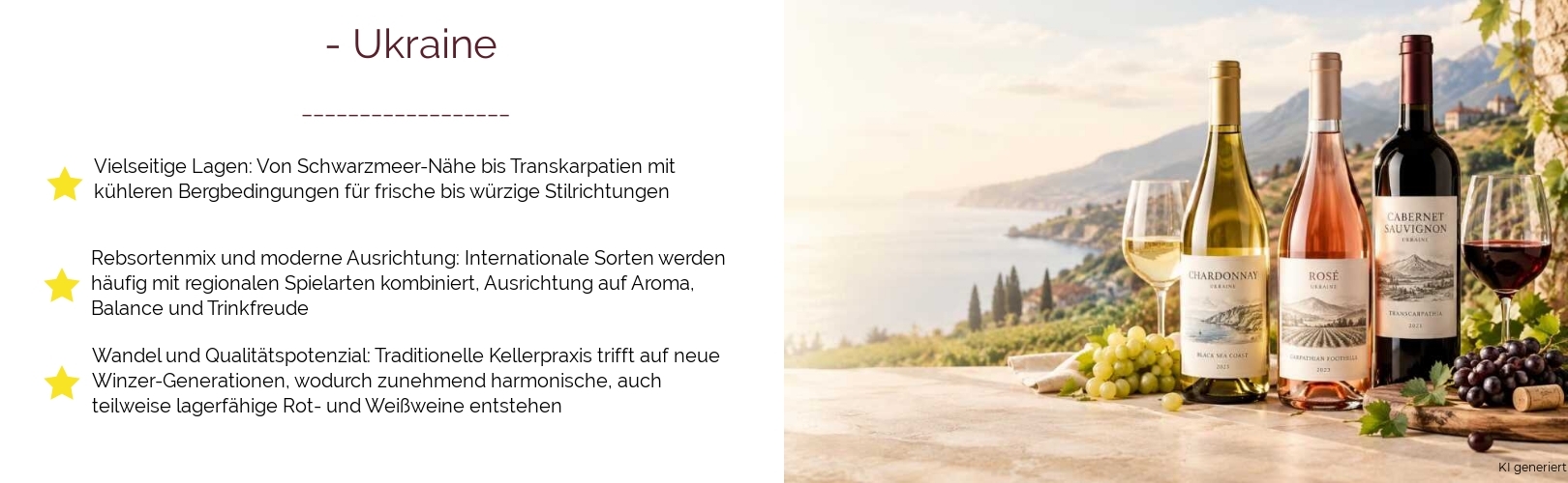 Wein & Spirituosen - aus Ukraine
