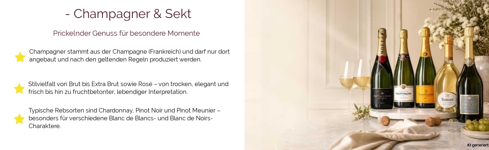 Champagner & Sekt