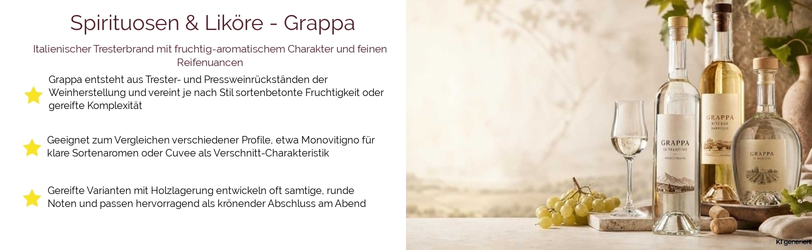 Spirituosen & Liköre / Grappa