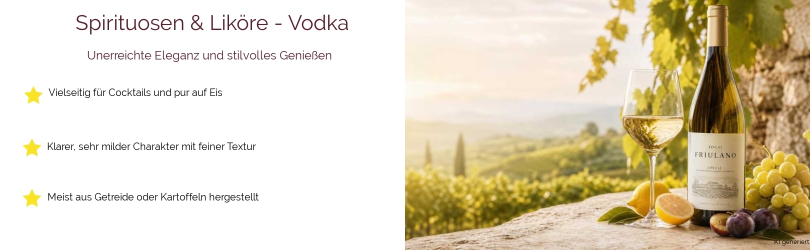 Spirituosen & Liköre / Vodka