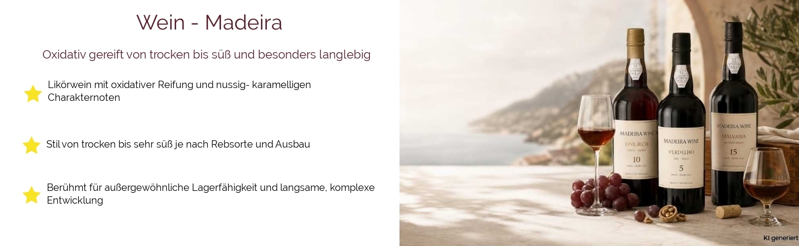 Wein / Süßwein / Dessertwein / Madeira