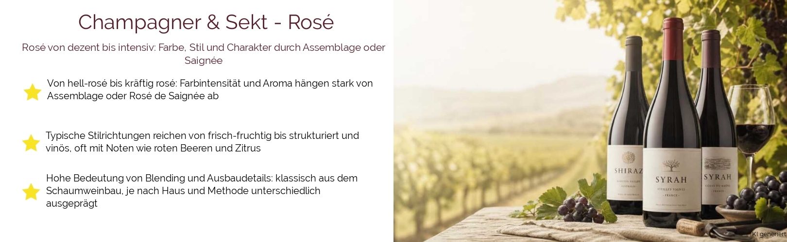 Champagner & Sekt / Franciacorta / Rosé