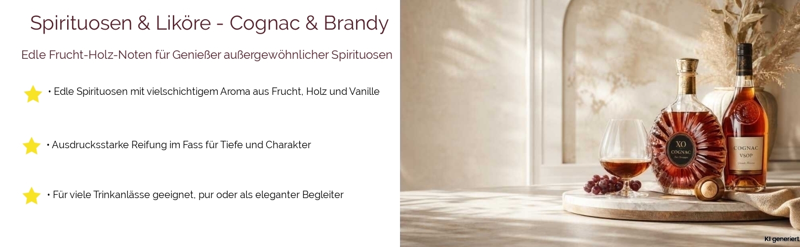 Spirituosen & Liköre / Cognac & Brandy