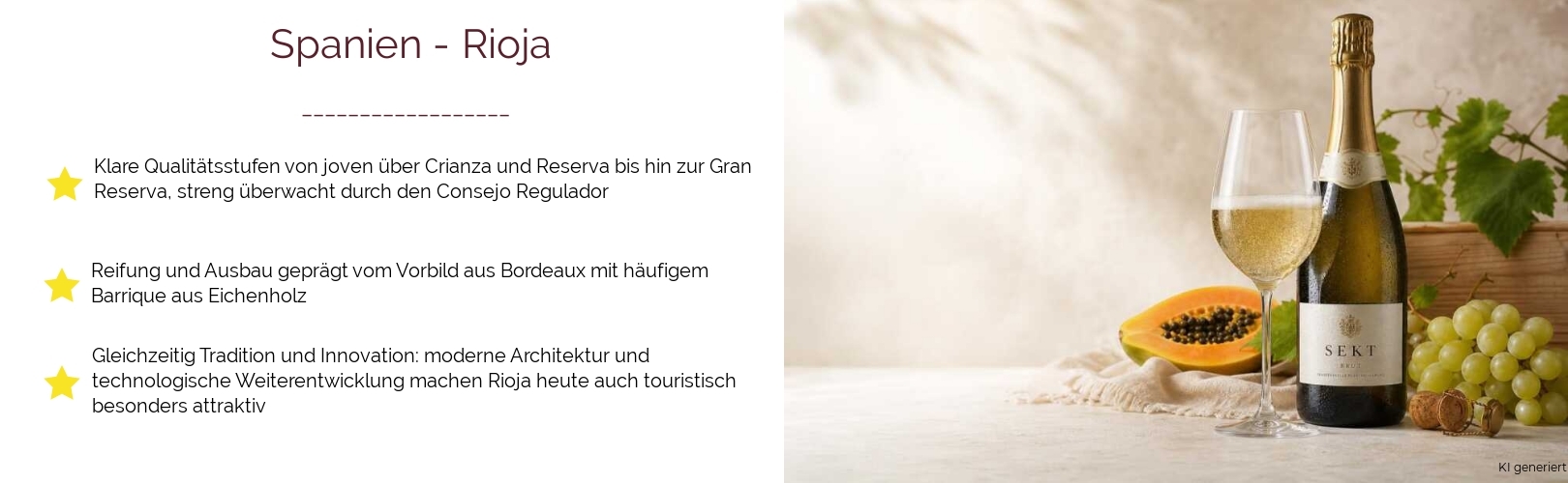Wein & Spirituosen - aus Spanien
			in der Region
			Rioja