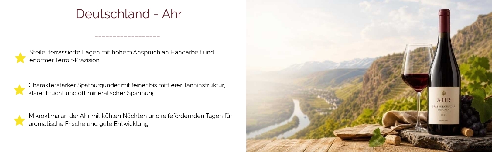 Wein & Spirituosen - aus Deutschland
			in der Region
			Ahr