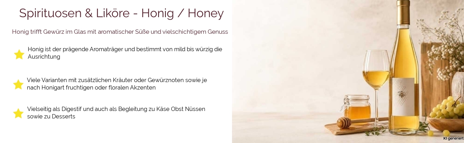 Spirituosen & Liköre / Liköre / Honig / Honey