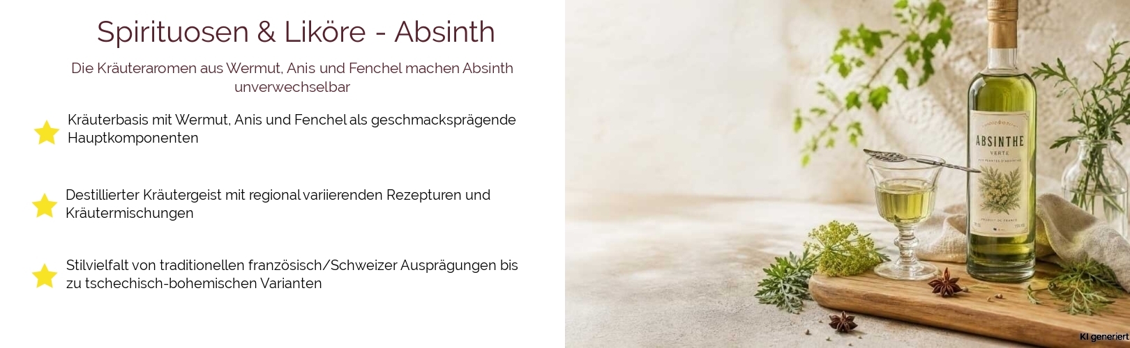 Spirituosen & Liköre / Absinth