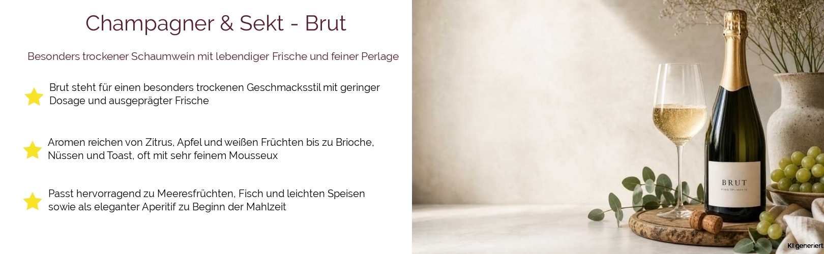 Champagner & Sekt / Sekt / Brut