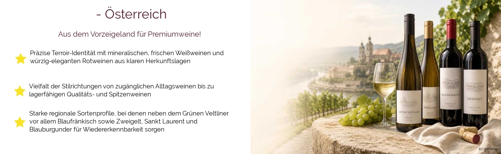 Wein & Spirituosen - aus Österreich