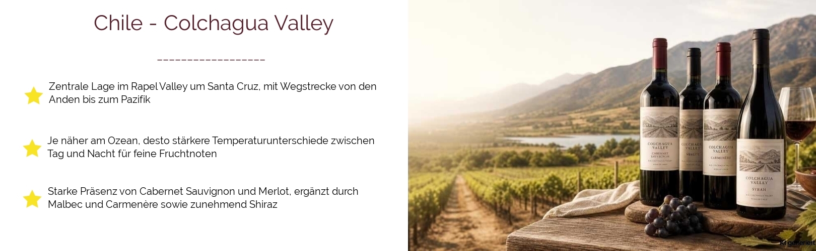 Wein & Spirituosen - aus Chile