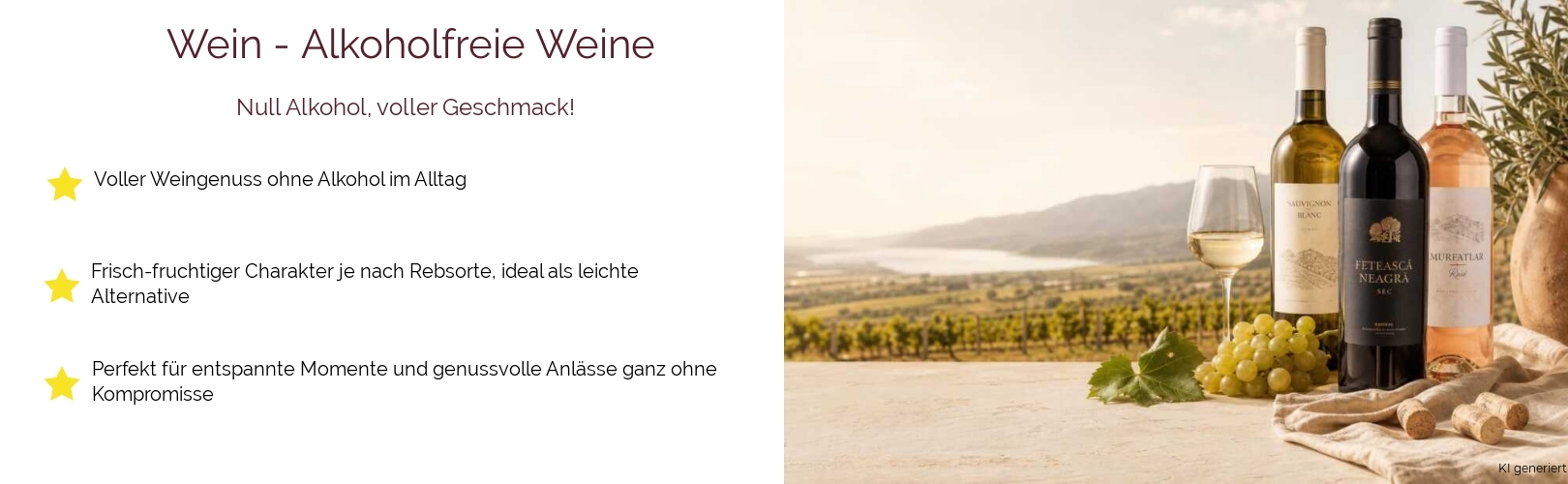 Wein / Alkoholfreie Weine