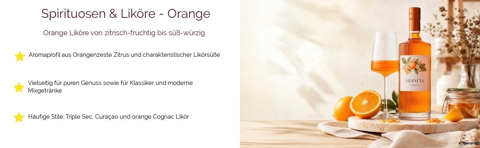 Spirituosen & Liköre / Liköre / Orange