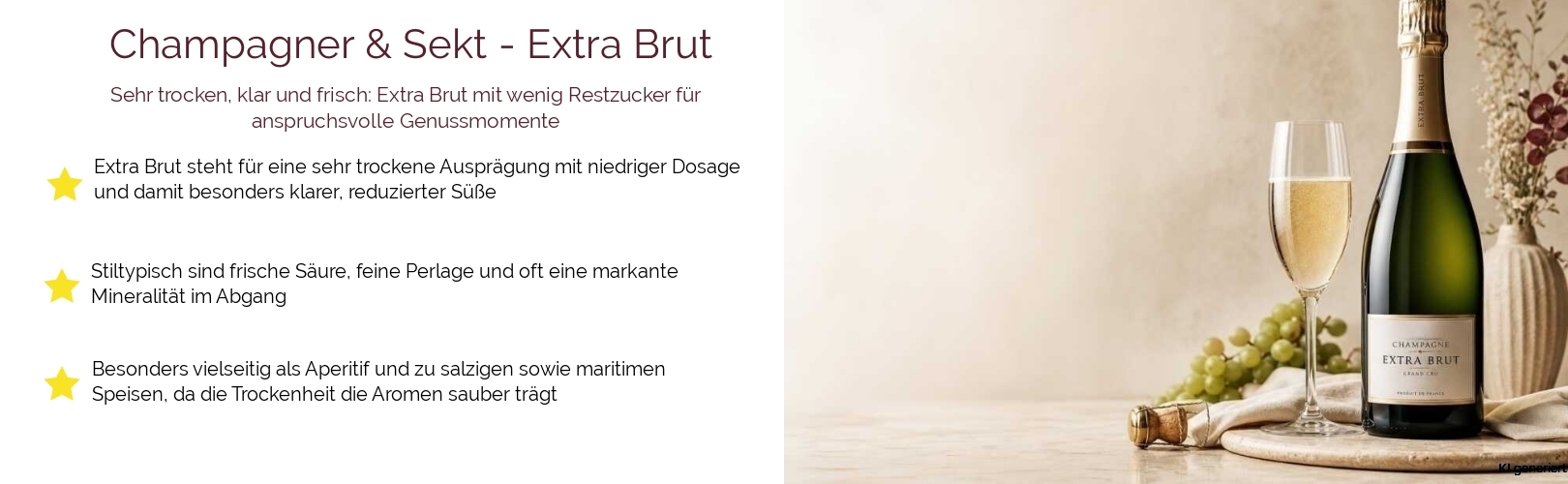 Champagner & Sekt / Crémant / Extra Brut