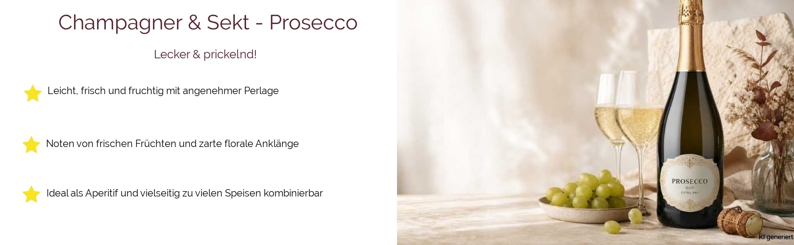 Champagner & Sekt / Prosecco