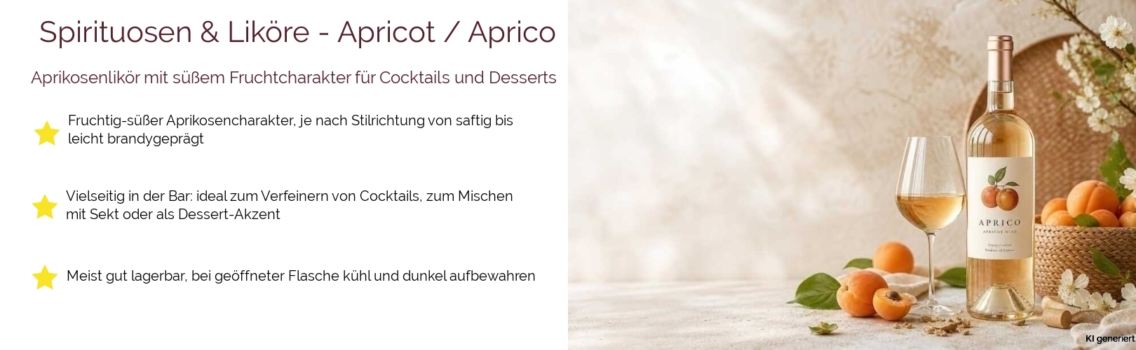 Spirituosen & Liköre / Liköre / Apricot / Aprico