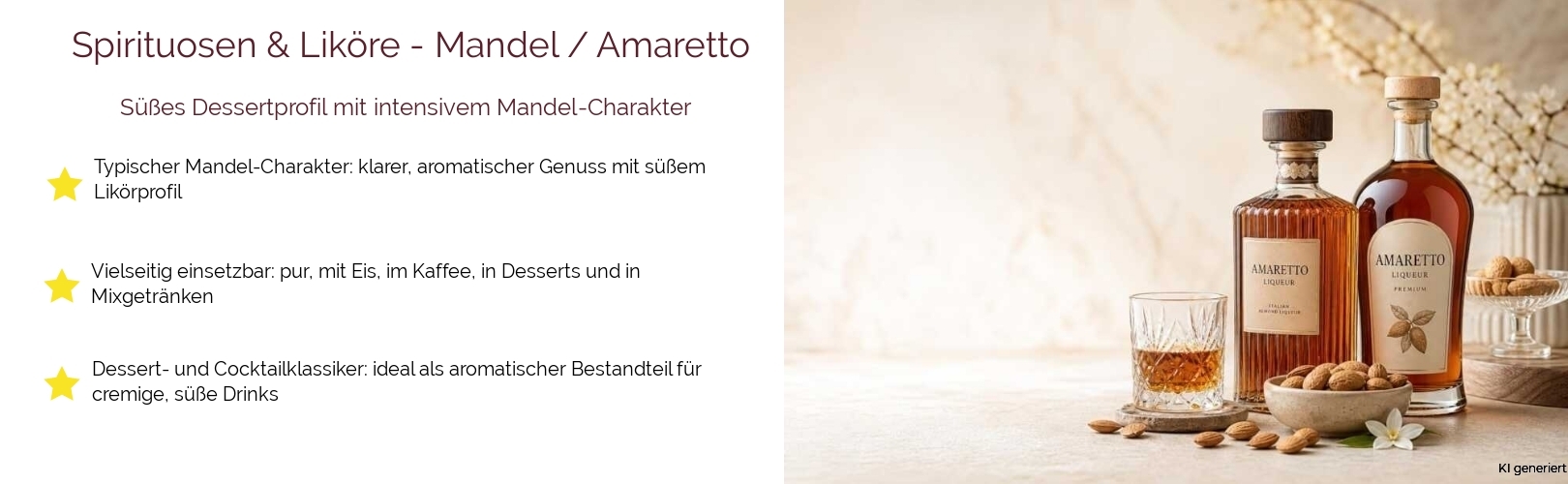 Spirituosen & Liköre / Liköre / Mandel / Amaretto