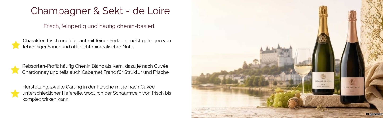 Champagner & Sekt / Crémant / de Loire