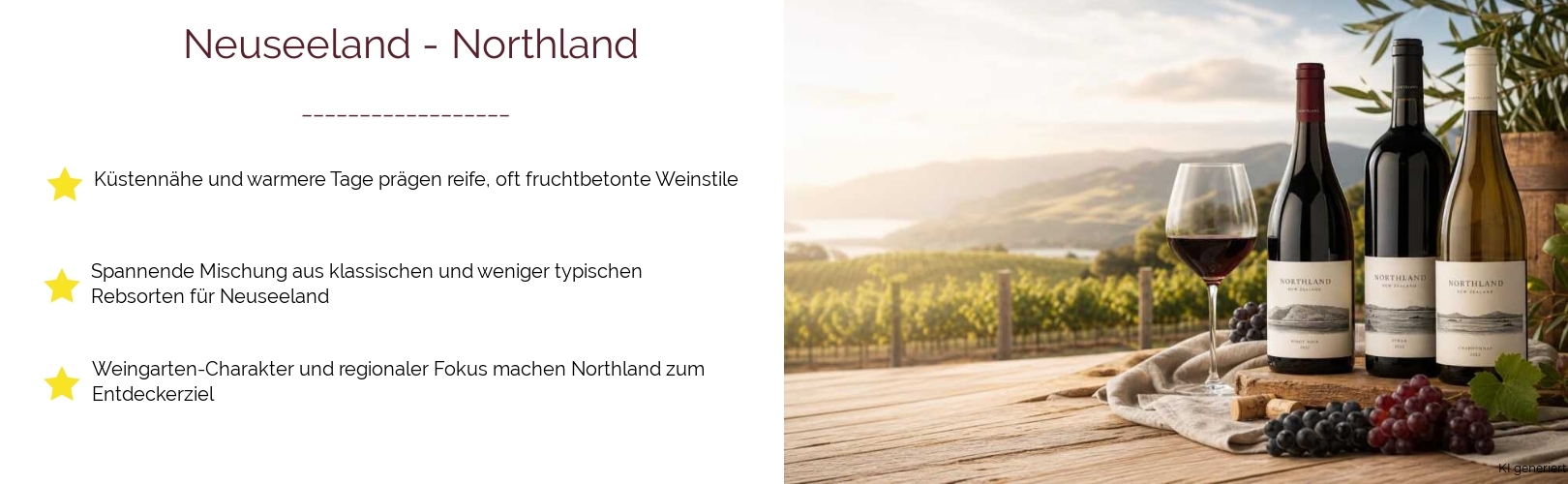 Wein & Spirituosen - aus Neuseeland
			in der Region
			Northland