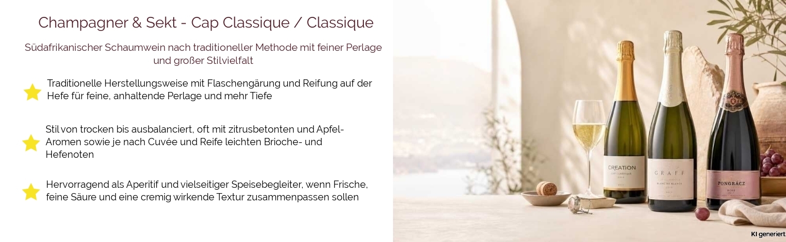 Champagner & Sekt / Sekt / Cap Classique / Classique