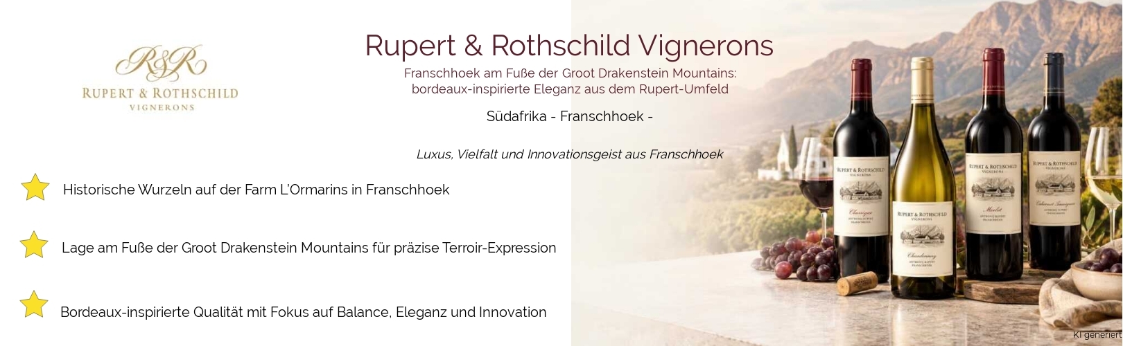 Weingut Rupert & Rothschild Vignerons